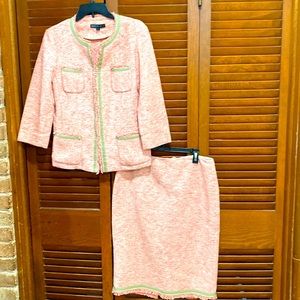 Lafayette 148 cotton suit